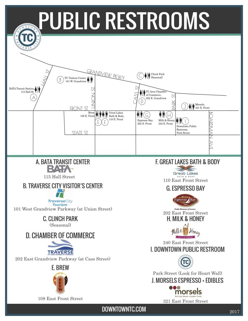 Public Restrooms Experience Downtown